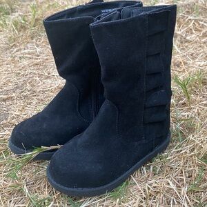 Cat & Jack Black Fall Toddler Boots size 8